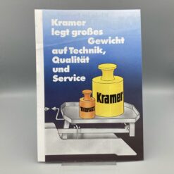 KRAMER Prospekt Kommunal-Fahrzeug TREMO 601