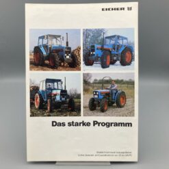 EICHER Prospekt Traktoren 35-145 PS "Das starke Programm"