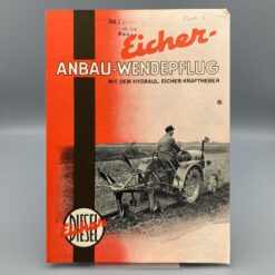 EICHER Prospekt Anbau-Wendepflug