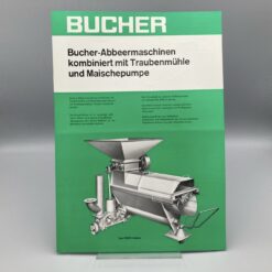 BUCHER Prospekt Abbeermaschinen