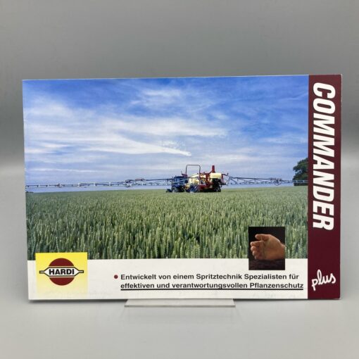 HARDI Prospekt Spritzen COMMANDER plus