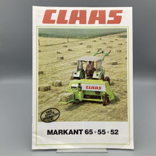 CLAAS Prospekt Ballenpresse Markant