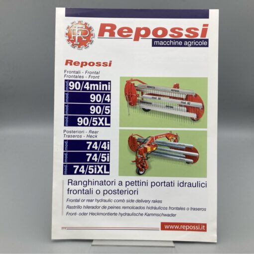 REPOSSI Prospekt Kammschwader