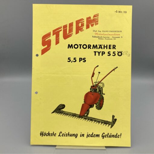 STURM Prospekt Motormäher