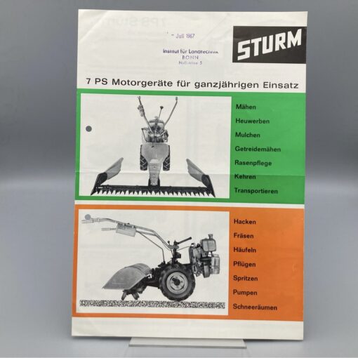 STURM Prospekt Motorgeräte