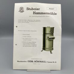 STUBAI Prospekt Stubaier Hammermühle