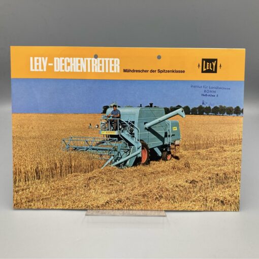 LELY-DECHENTREITER Prospekt Mähdrescher