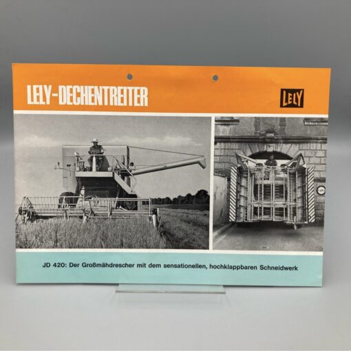 LELY-DECHENTREITER Prospekt Großmähdrescher