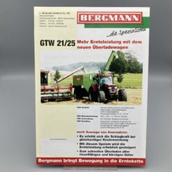 BERGMANN Prospekt Überladewagen GTW 21/25