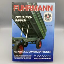 FUHRMANN Prospekt Zweiachs-Kipper