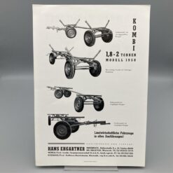 EHGARTNER Prospekt KOMBI-Modell1958 Allzweckfahrzeug