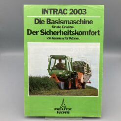DEUTZ FAHR Prospekt Traktor Intrac 2003
