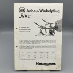 KMF Prospekt Anbau-Winkelpflüge WAL