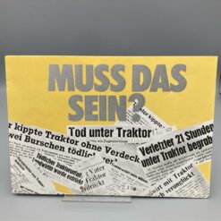 MAUSER Prospekt/Poster "Muss das sein?"