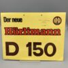 HÜRLIMANN Prospekt Traktor D150