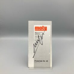 MOTY Preisliste Nr. 48, 1986