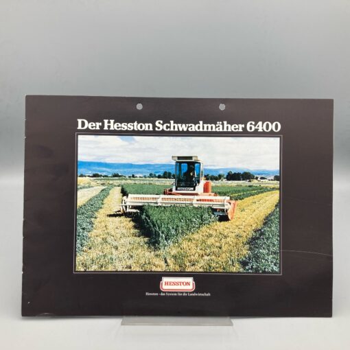 HESSTON Prospekt selbstfahrender Schwadmäher 6400