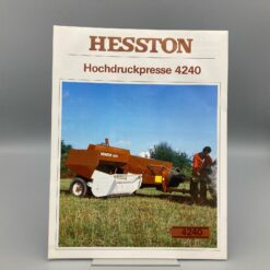 HESSTON Prospekt Hochdruckpresse 4240