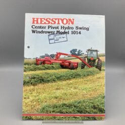 HESSTON Prospekt Schwadmäher 1014