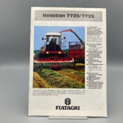HESSTON FIATAGRI Prospekt selbstfahrender Schwadmäher