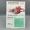HESSTON Prospekt selbstfahrender Schwadmäher 260
