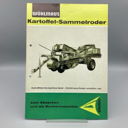 WÜHLMAUS Prospekt Kartoffel-Sammelroder