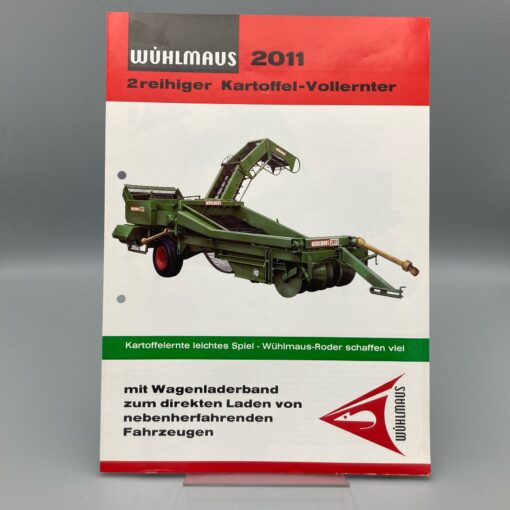 WÜHLMAUS Prospekt Kartoffel-Vollernter 2011