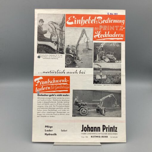 PRINTZ Prospekt Hecklader
