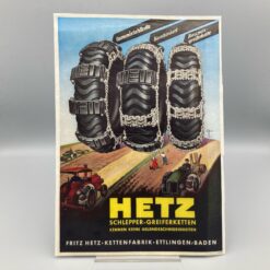 HETZ Prospekt Schlepper-Greiferketten
