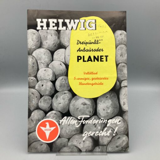 HELWIG Prospekt Anbauroder "Planet"