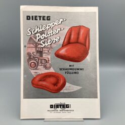 DIETEG Prospekt Schlepper-Polster-Sitze
