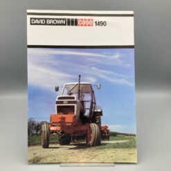 DAVID BROWN CASE Prospekt Traktor 1490