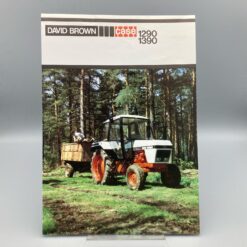 DAVID BROWN CASE Prospekt Traktor 1290/1390