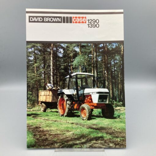 DAVID BROWN CASE Prospekt Traktor 1290/1390