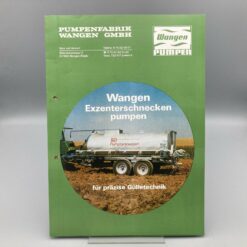 WANGEN Prospekt Pumpen
