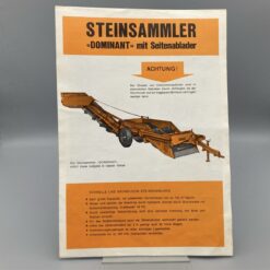 BUCHEDER Prospekt Steinsammler "Dominant"