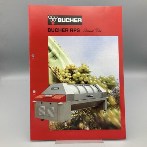 BUCHER Prospekt Traubenpresse