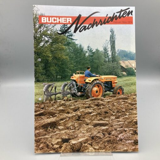 BUCHER Firmenzeitung Bucher Nachrichten Feb/März 1974 (unvollständig!)