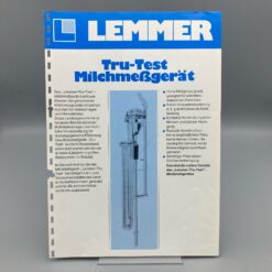 LEMMER Prospekt Milchmeßgerät