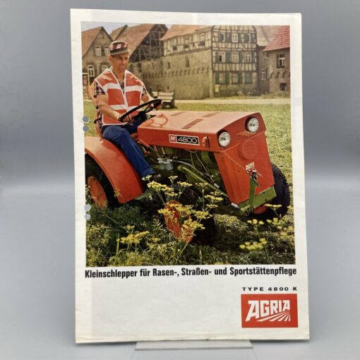 AGRIA Prospekt Kleinschlepper 4800K