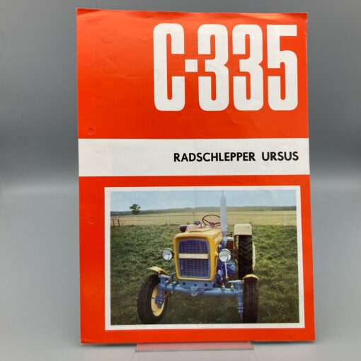 URSUS Prospekt Radschlepper C-335