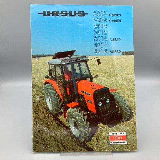 URSUS Prospekt Traktoren 2802-4514
