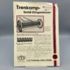 original Prospekt TRENKAMP Düngerstreuer A4 Format 1 Blatt, einseitig bedruckt Deutsch gelocht mittig leicht geknickt gebraucht Kanten und Ecken etwas abgegriffen und zerknittert, ansonsten aber gut erhalten 100% original Datums-Stempel: Jan. 1954