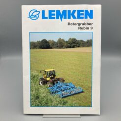 LEMKEN Prospekt Rotorgrubber "Rubin 9"