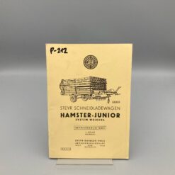 STEYR Betriebsanleitung Schneidladewagen Hamster-Junior (Nachdruck!)