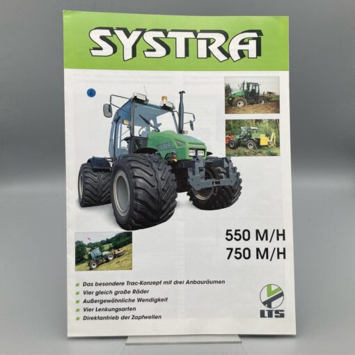 SYSTRA Prospekt Traktor 550/750 M/H