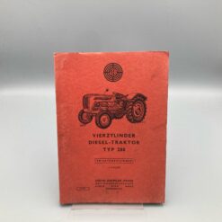 STEYR Teileverzeichnis für Vierzylinder Diese-Traktor Typ 288