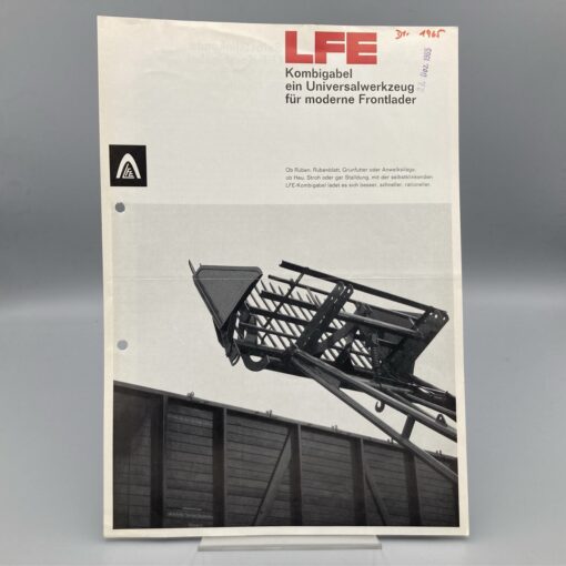 LFE Prospekt Kombigabel für Frontlader