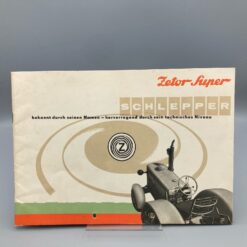 ZETOR Prospekt Schlepper SUPER