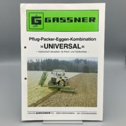 GASSNER Prospekt Pflug-Packer-Eggen-Kombination "UNIVERSAL"